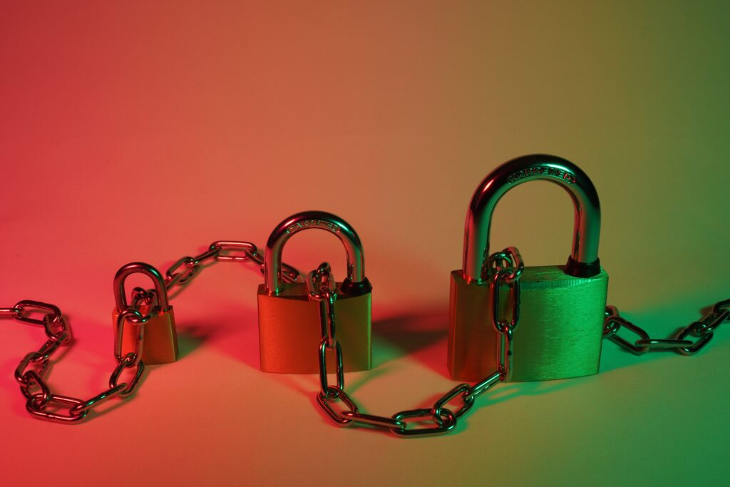 Padlocks and Chain