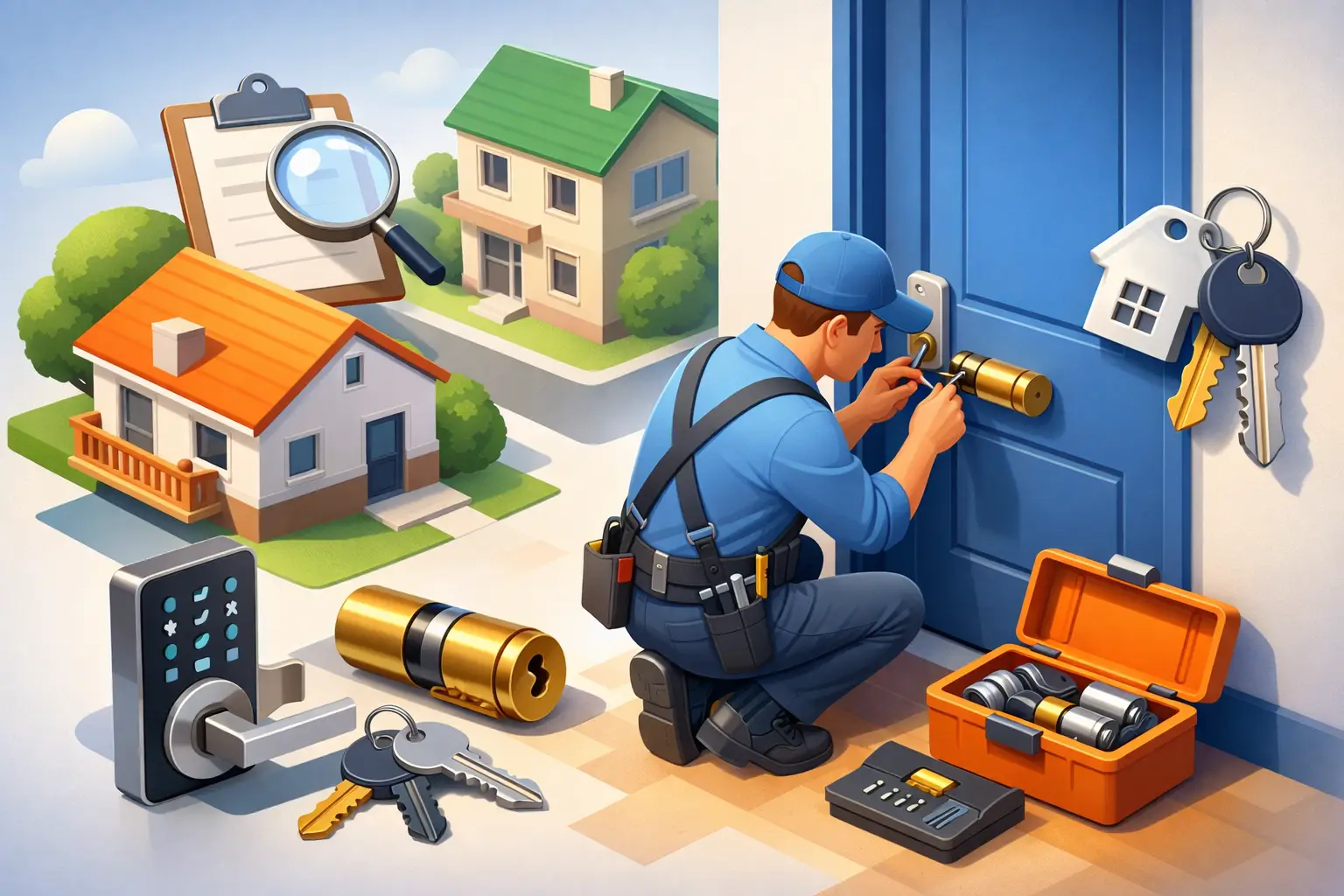 When to Call a Locksmith for Rental Property Rekeying svg+xml,%3Csvg%20xmlns%3D%27http%3A%2F%2Fwww.w3 - When to Call a Locksmith for Rental Property Rekeying