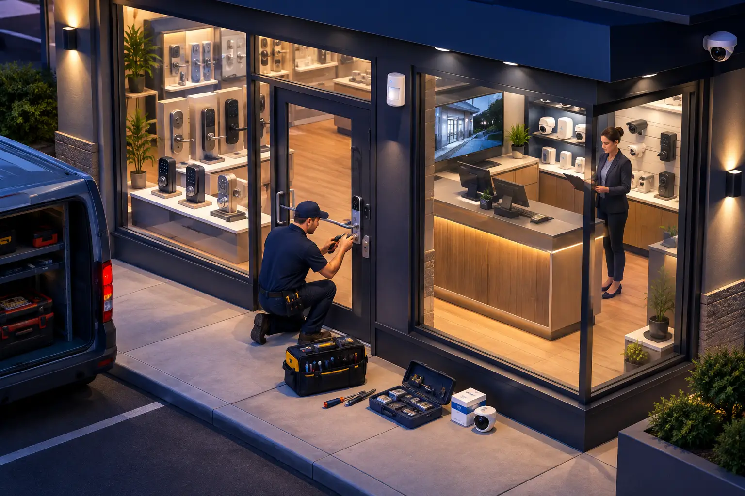 Retail Burglary Lock Upgrade: What to Change svg+xml,%3Csvg%20xmlns%3D%27http%3A%2F%2Fwww.w3 - Retail Burglary Lock Upgrade: What to Change